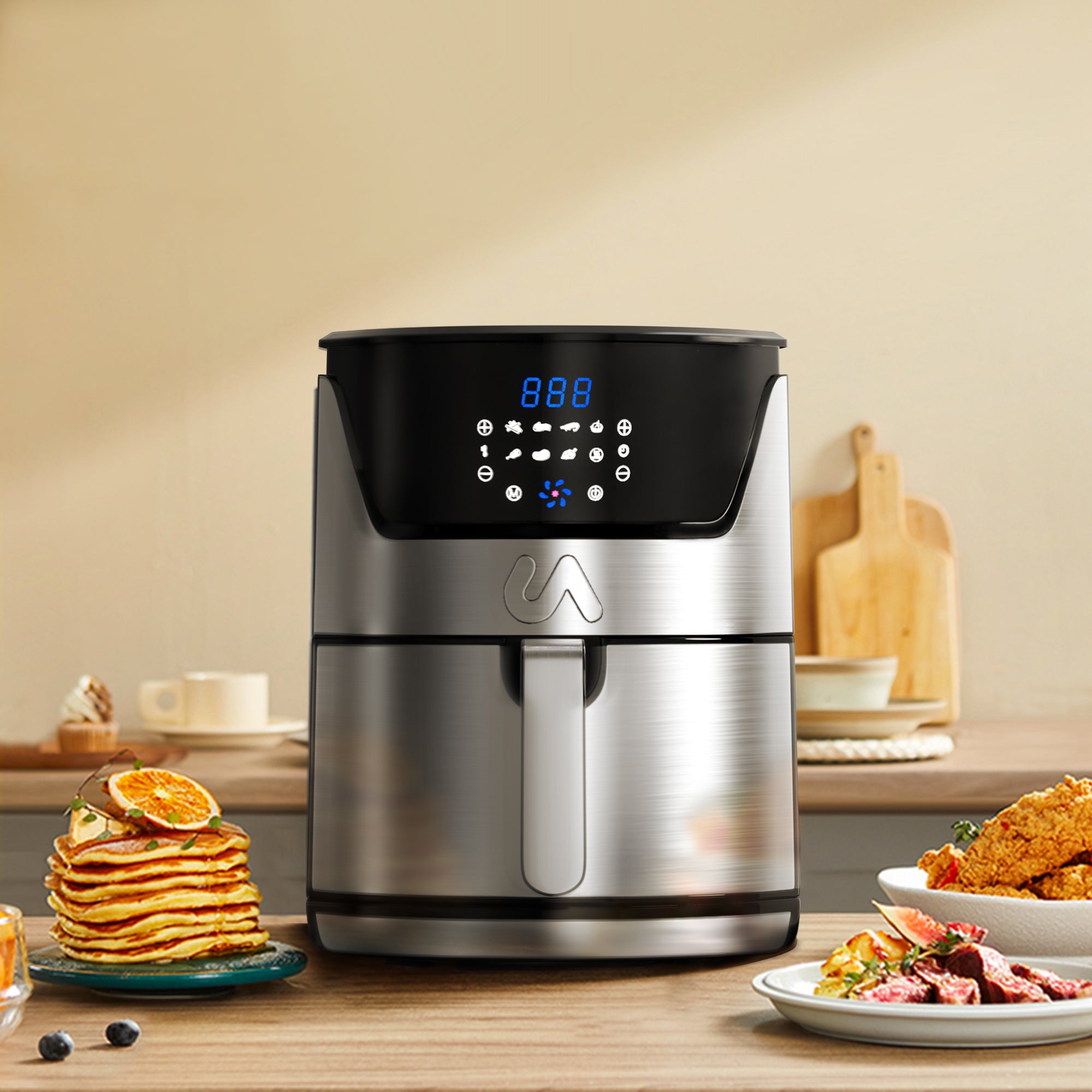 Best Air Fryer Uberappliance 5 Quart Stainless Steel Air Fryer