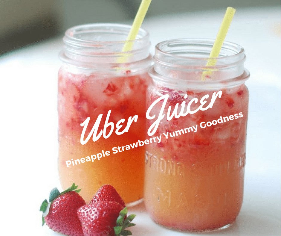 Pineapple Strawberry juice recipe Uberappliance