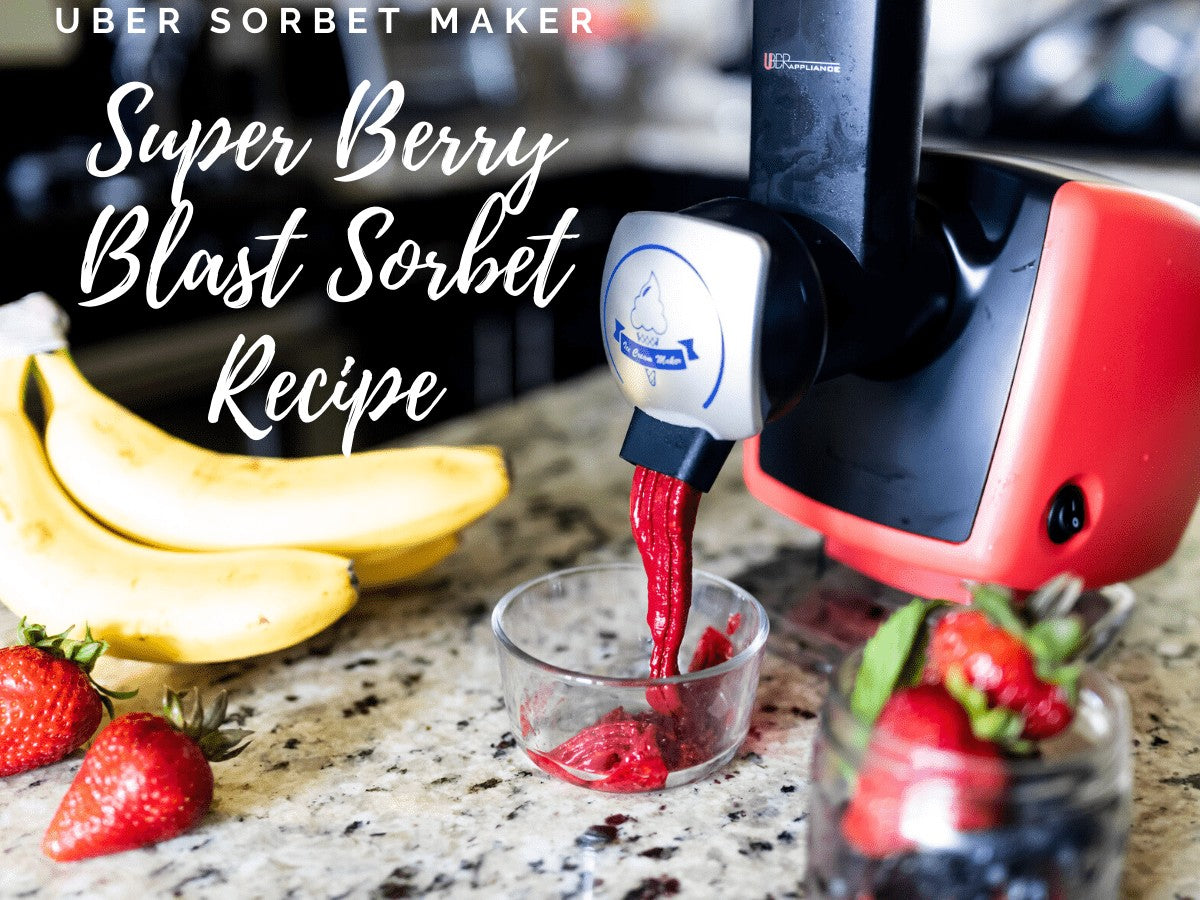 Uber Sorbet Maker: Super Berry Blast Sorbet Recipe (Keto Friendly  hint hint) Uberappliance