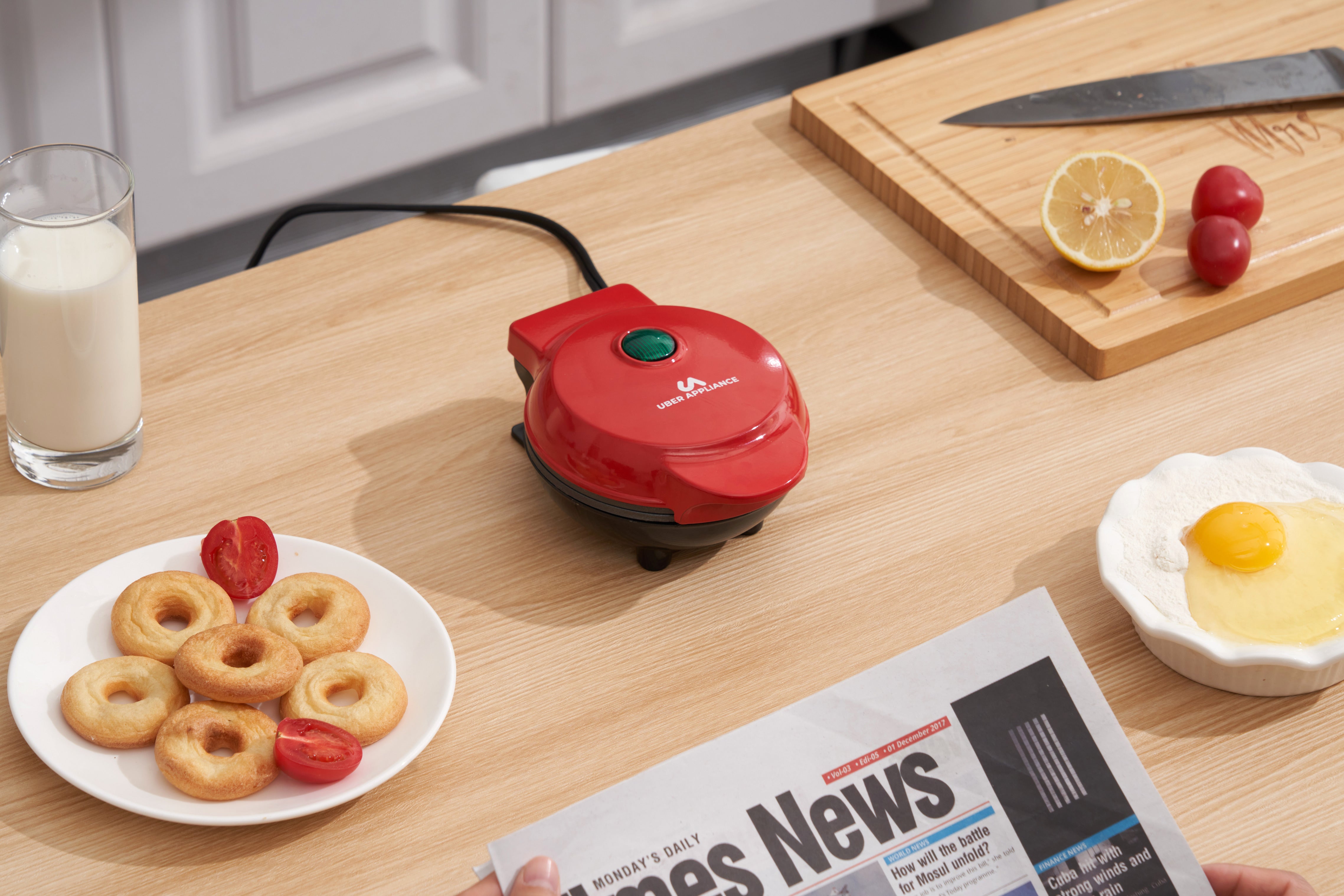 Uberappliance Mini Waffle Maker
