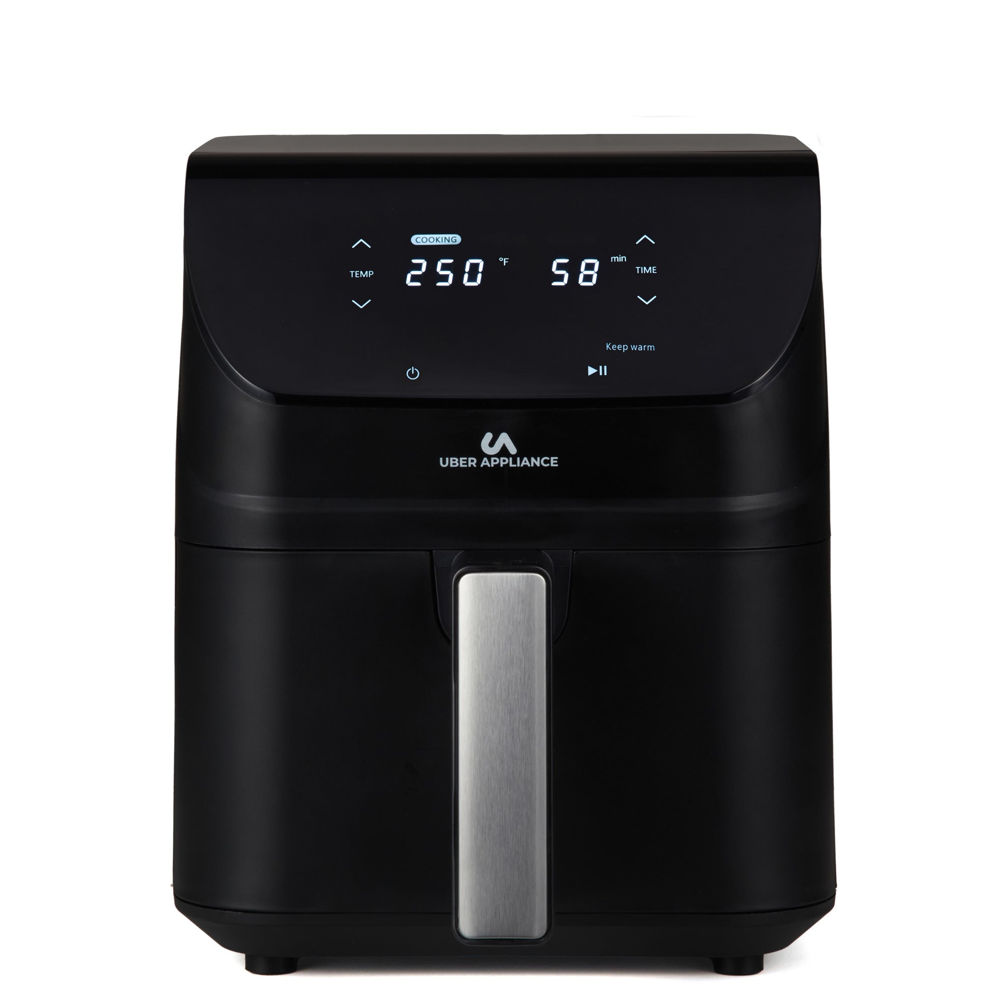 Uberappliance Air Fryer XL Deluxe - 5Qt PFOA/PTFE Free Ceramic Non Stick