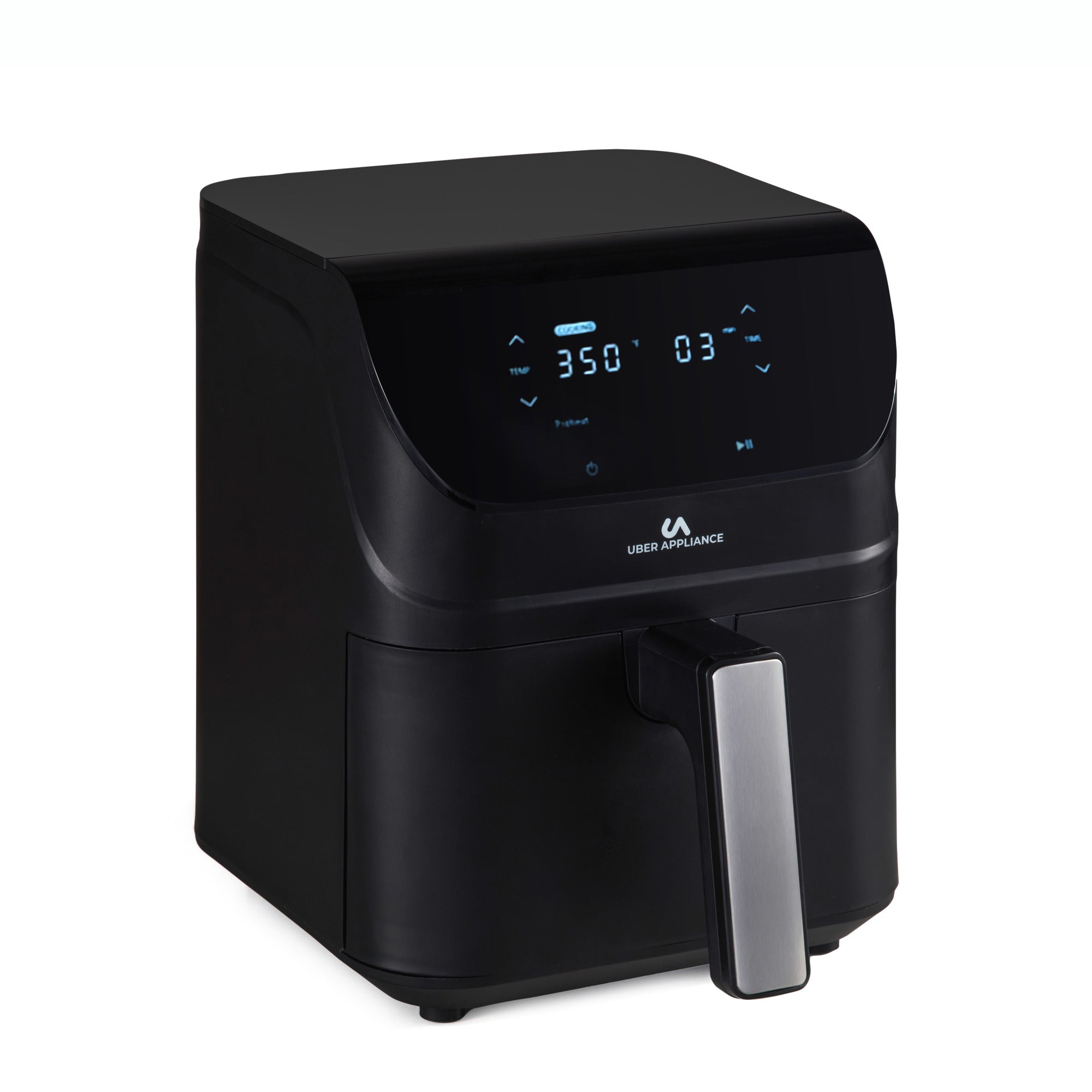 Uberappliance Air Fryer XL Deluxe - 5Qt PFOA/PTFE Free Ceramic Non Stick