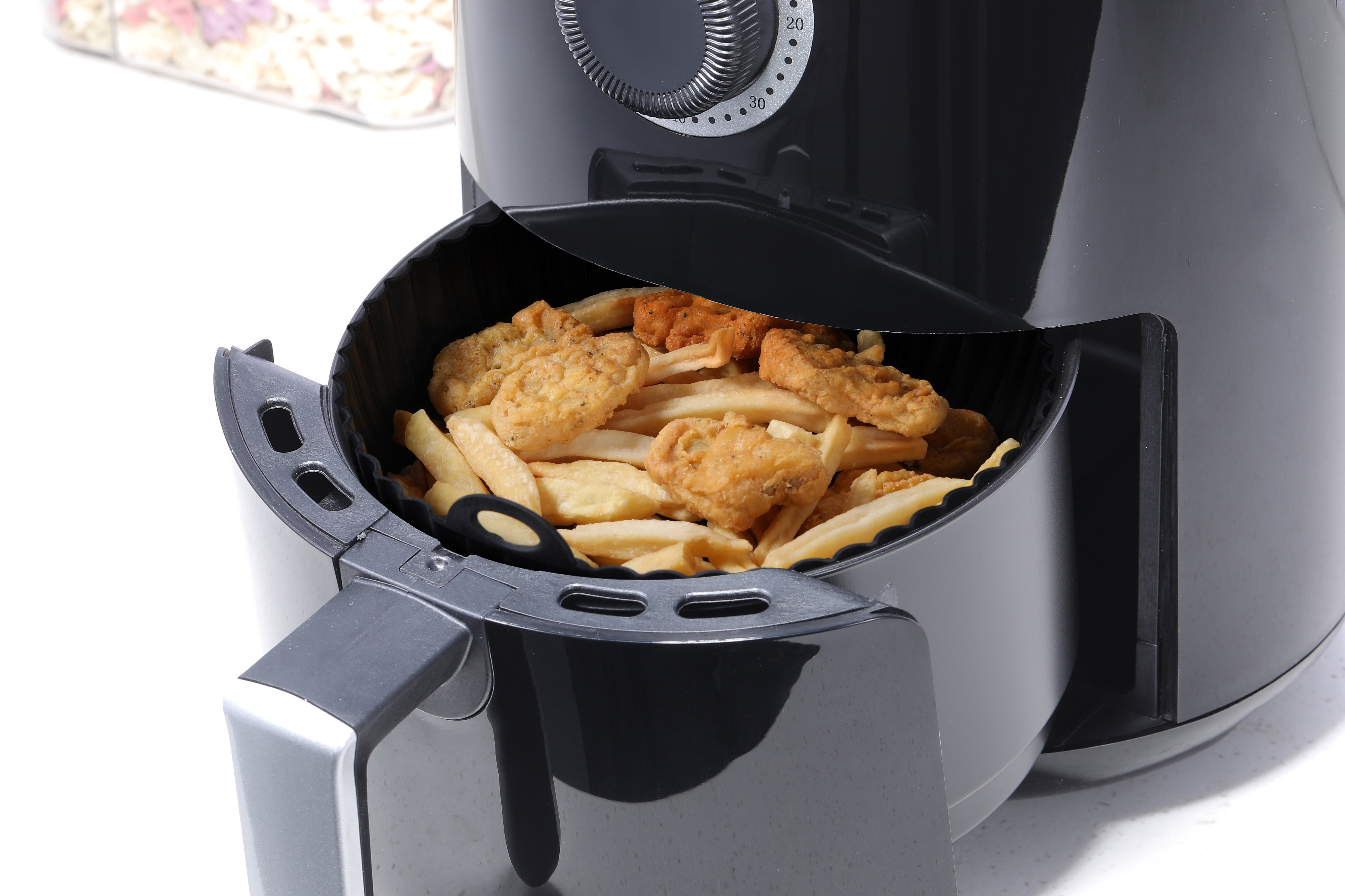 Uberappliance Air fryer silicone liner reusable 4-7 Qt kit