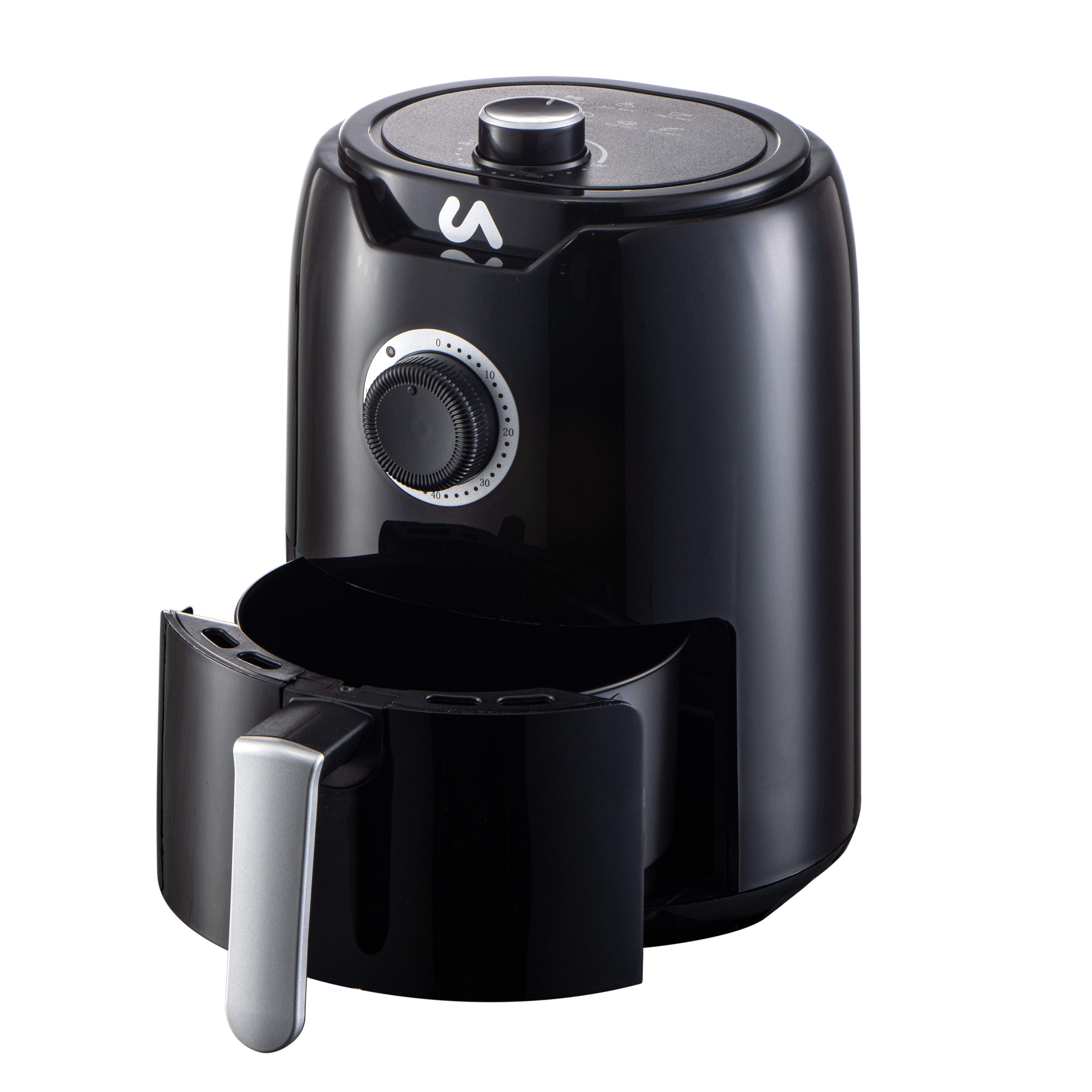 Uberappliance Air Fryer Mini PFOA/PTFE Free Ceramic non stick - 2Qt