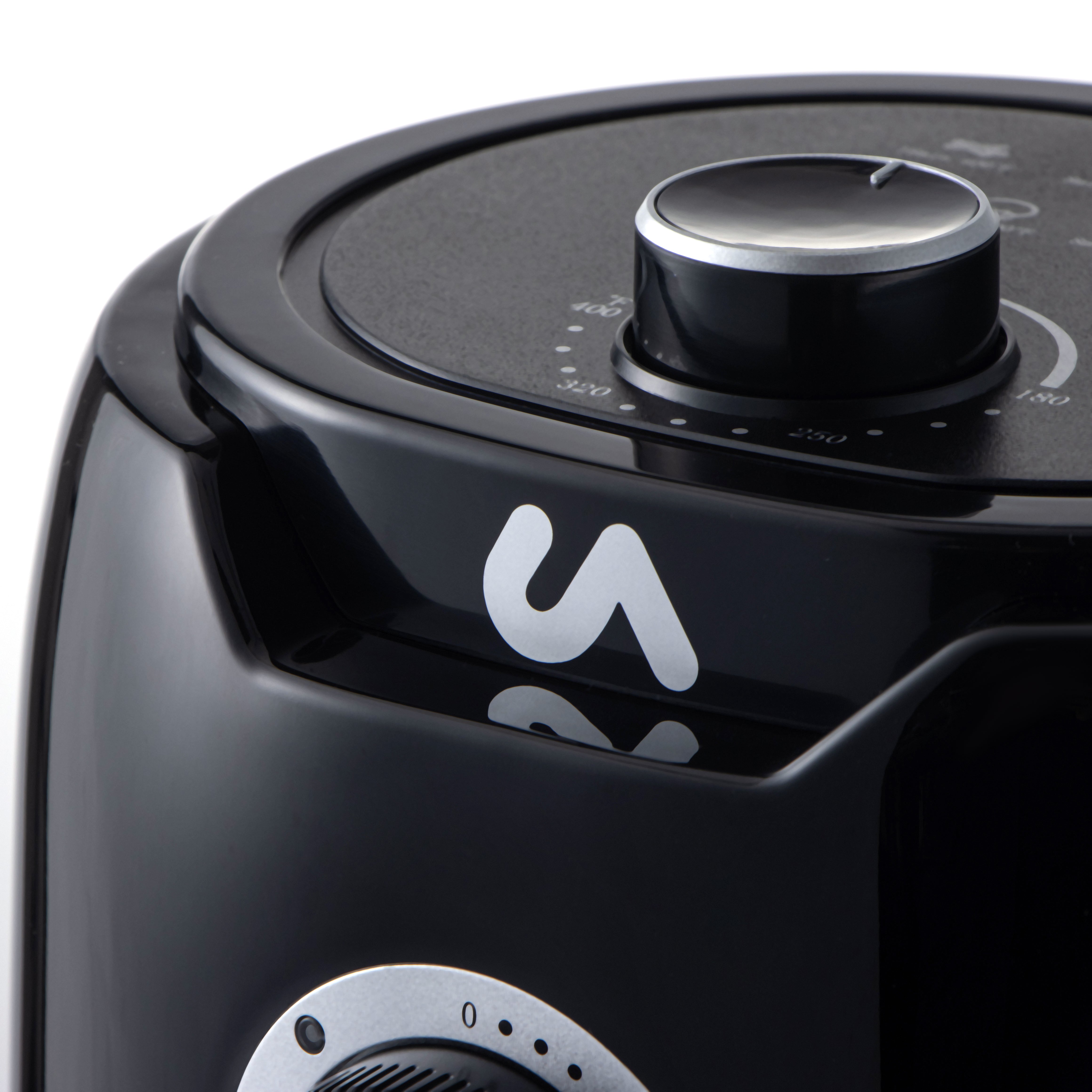 Uberappliance Air Fryer Mini PFOA/PTFE Free Ceramic non stick - 2Qt