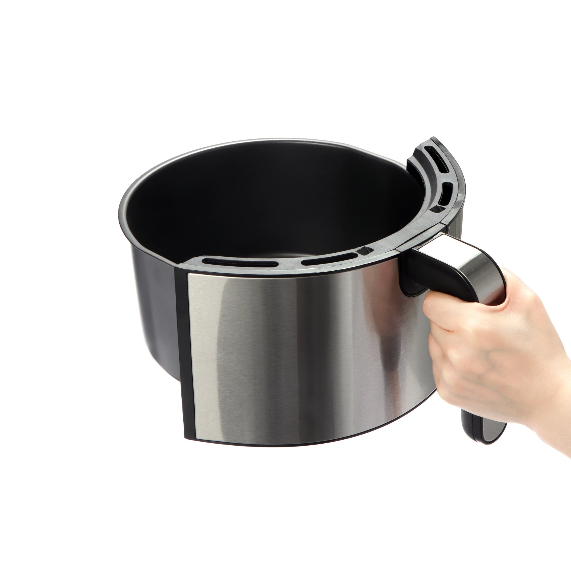 Uberappliance Air Fryer XL Premium 5QT SS Replacement fry basket
