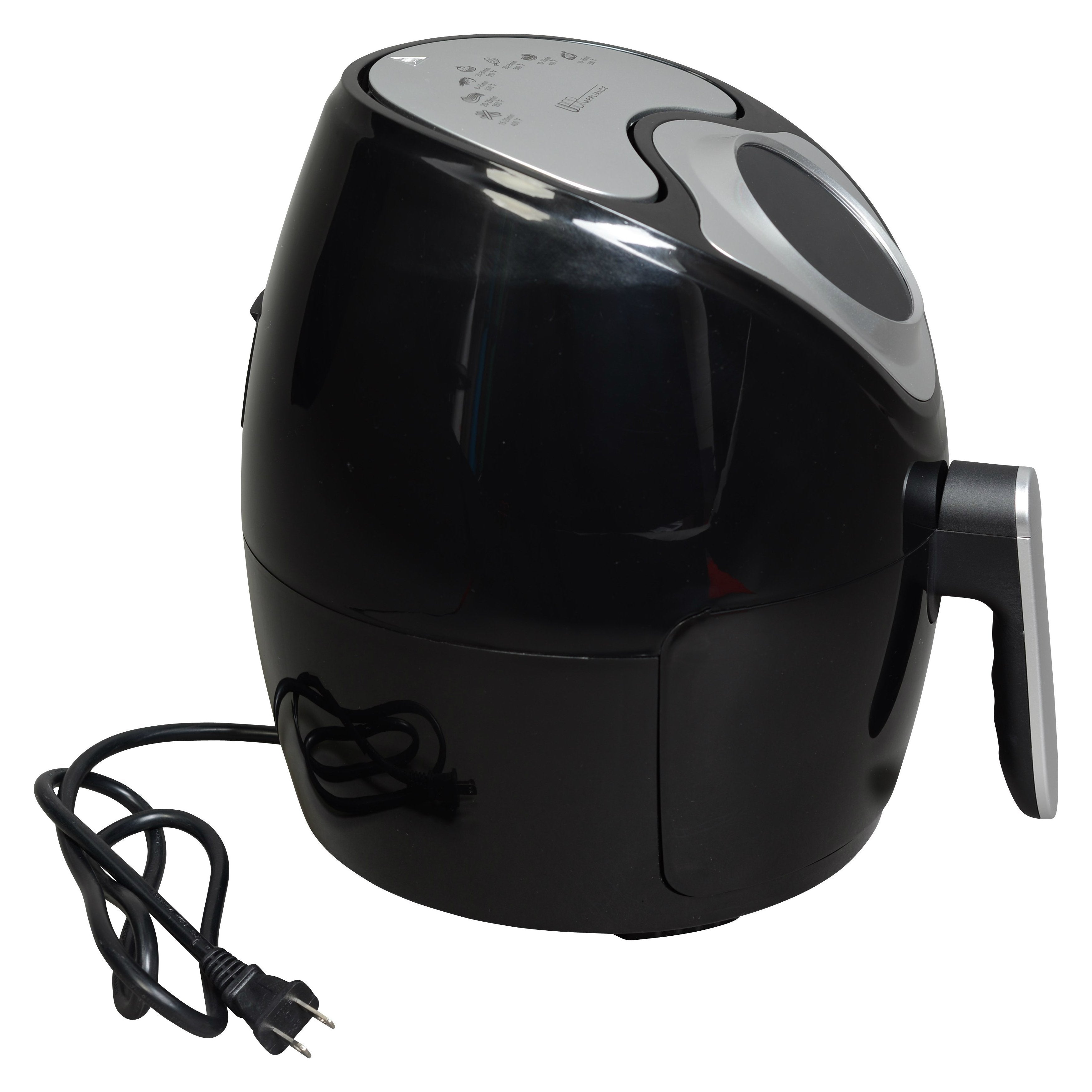 1300 Watt Uberappliance 3.7 QT Air Fryer With Digital Programmable Touch Screen