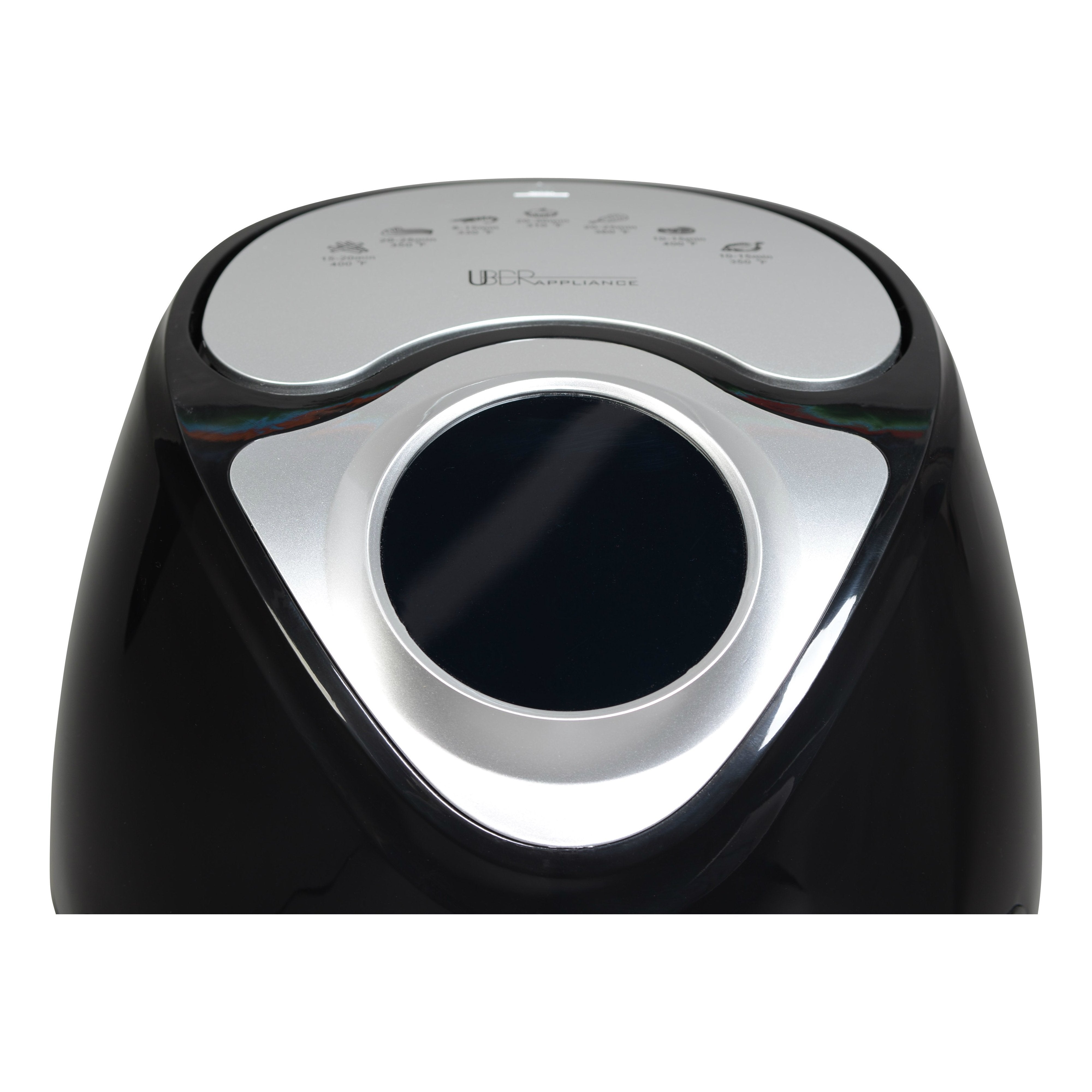 1300 Watt Uberappliance 3.7 QT Air Fryer With Digital Programmable Touch Screen